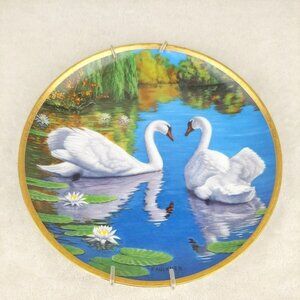 W. S. George Plate The Swan By James Faulkner
